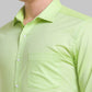 Men Slim Fit Light Blue Shirt