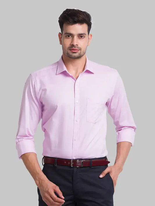 Men Slim Fit Blue Shirt