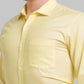 Men Slim Fit Light Blue Shirt
