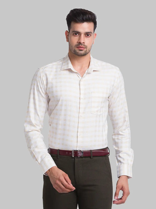 Men Slim Fit Blue Shirt