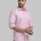 Men Slim Fit Light Blue Shirt