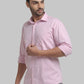 Men Slim Fit Light Blue Shirt