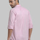 Men Slim Fit Light Blue Shirt