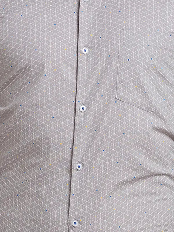 Men Slim Fit Blue Shirt