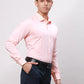 Park Avenue Men Blue Printed Slim Fit Cotton Blend Shirt
