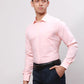 Park Avenue Men Blue Printed Slim Fit Cotton Blend Shirt