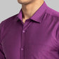 Men Slim Fit Petrol Shirt