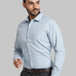 Men Slim Fit Blue Shirt