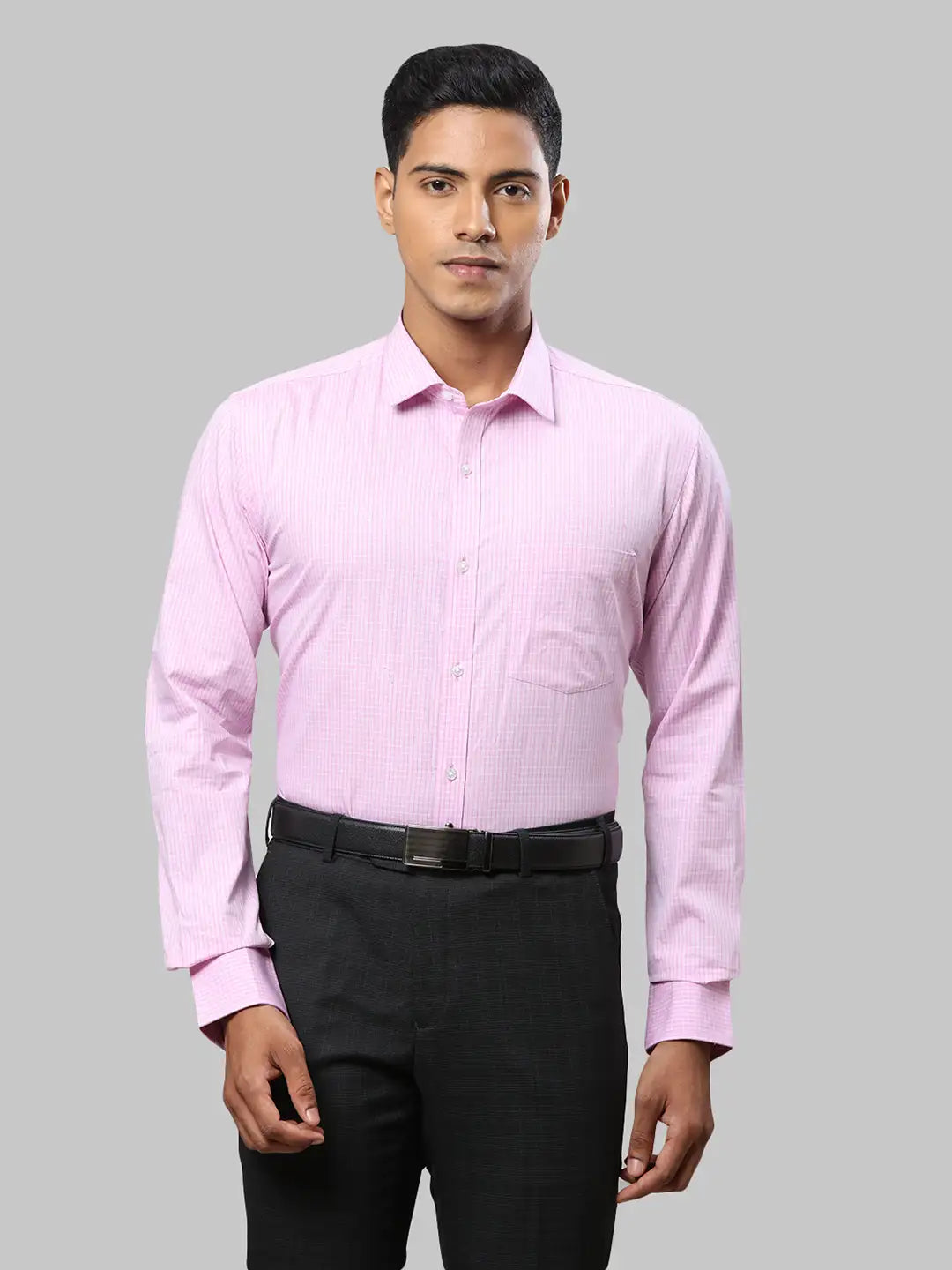 Men Slim Fit Green Shirt