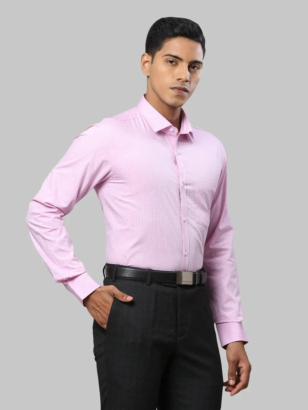 Men Slim Fit Green Shirt
