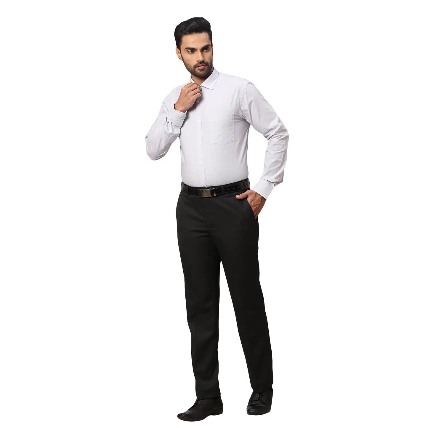 Men Slim Fit Green Shirt