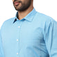 Men Slim Fit Blue Shirt