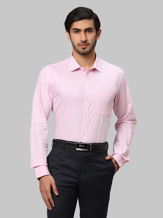 Men Slim Fit Violet Shirt