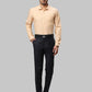 Men Slim Fit Yellow Shirt