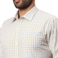 Men Slim Fit Orange Shirt