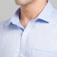 Men Slim Fit Blue Shirt