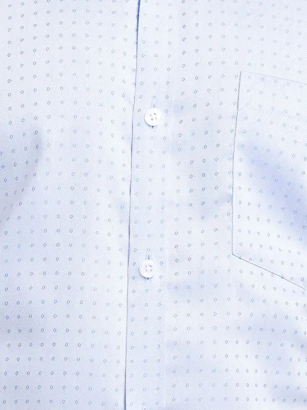 Men Slim Fit Blue Shirt