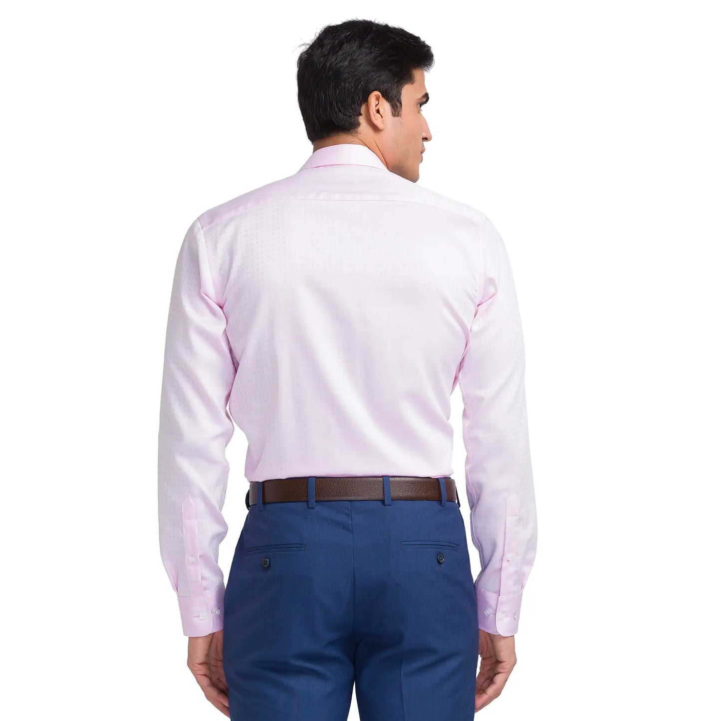Men Slim Fit Light Yellow Shirt