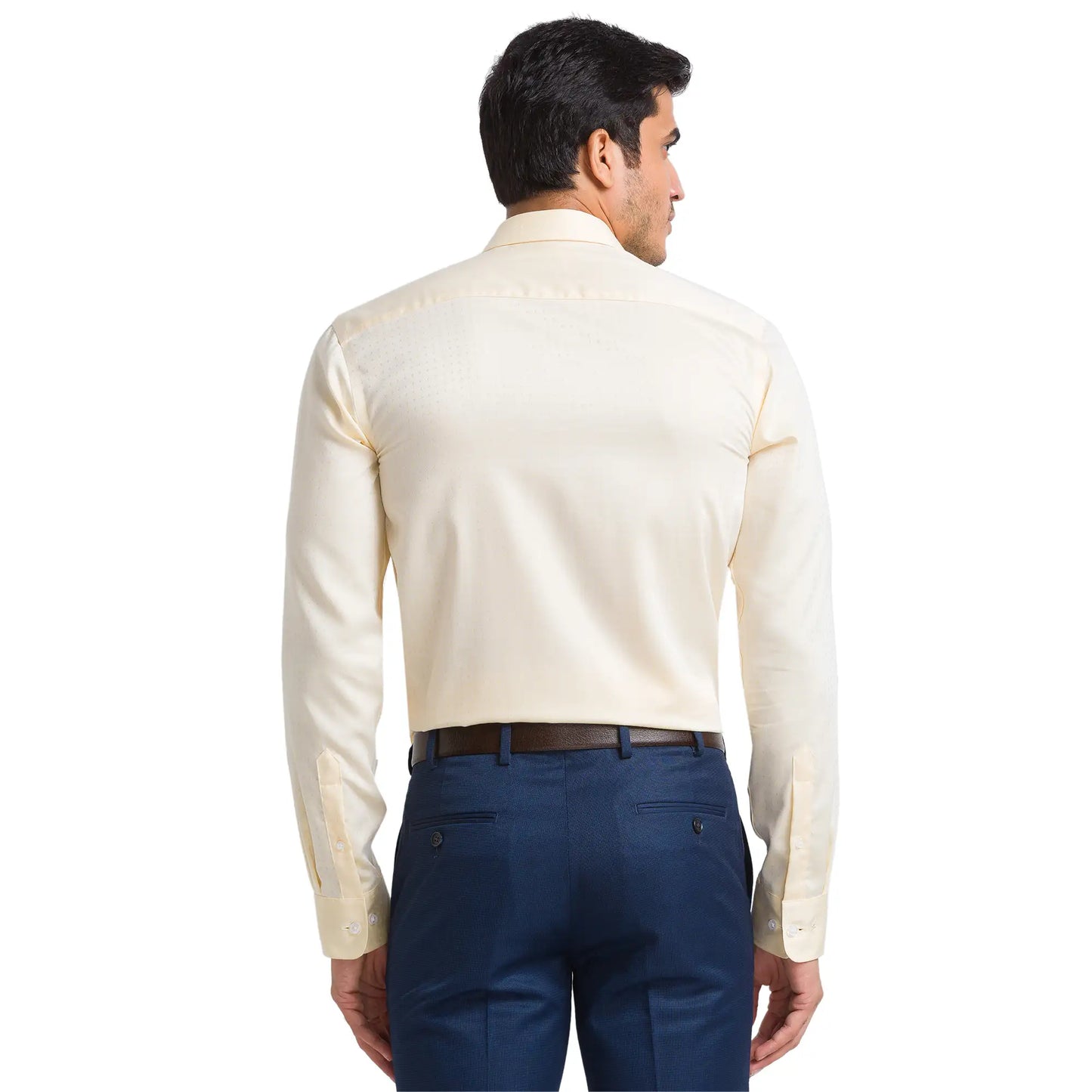 Men Slim Fit Light Blue Shirt