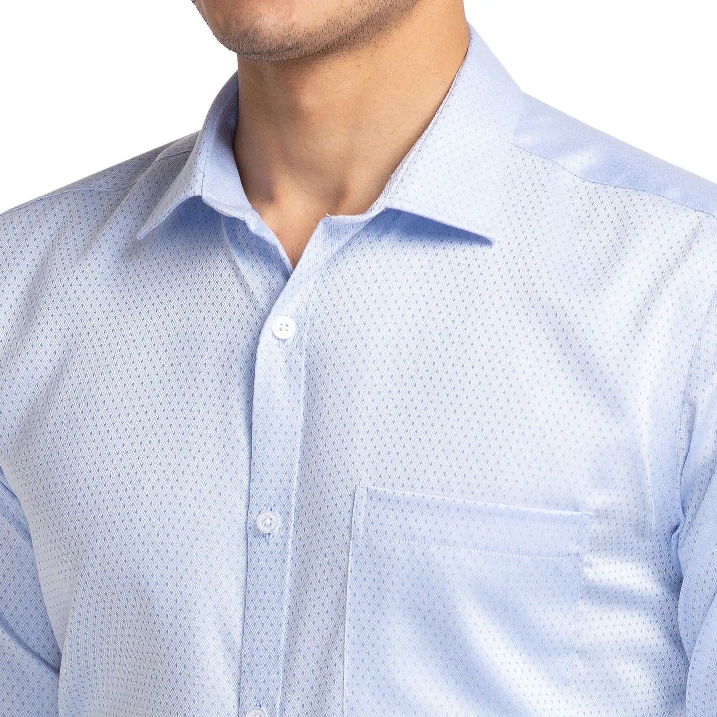 Men Slim Fit Violet Shirt