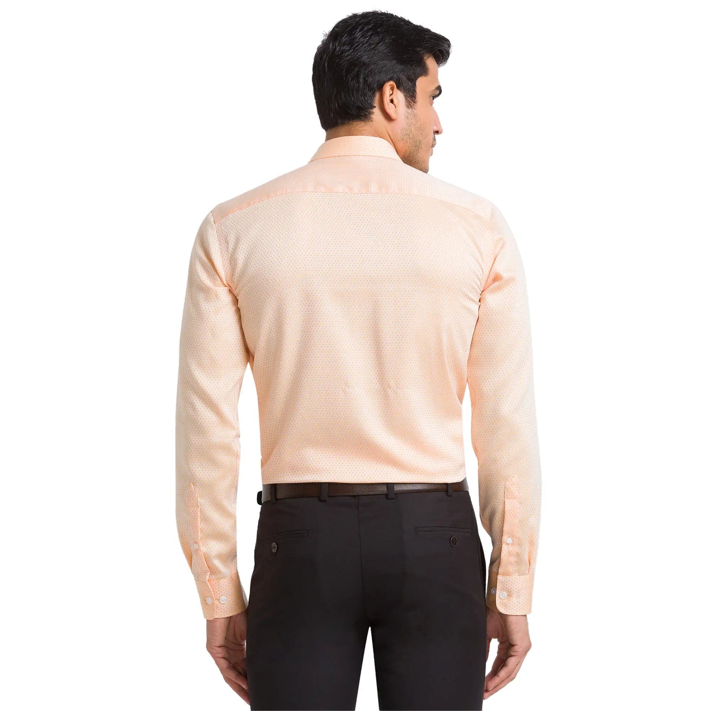 Men Slim Fit Light Green Shirt
