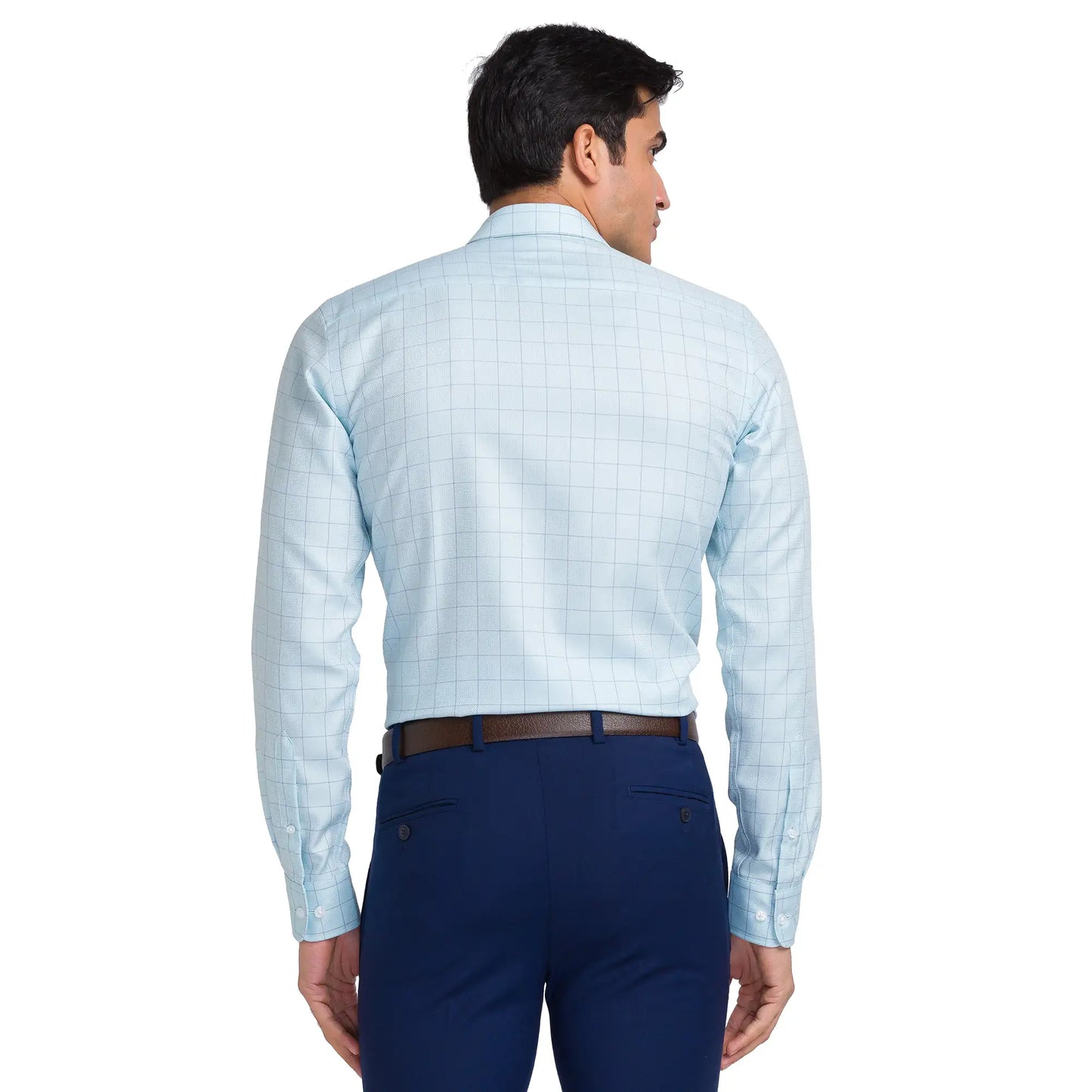 Men Slim Fit Light Yellow Shirt