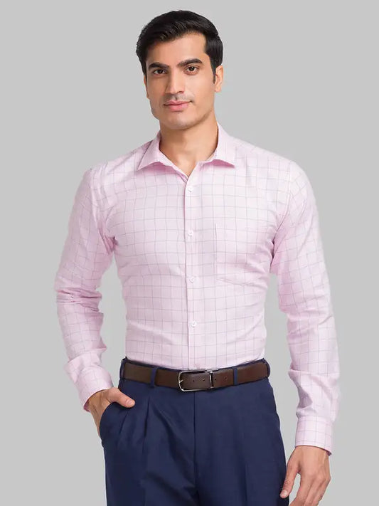 Men Slim Fit Red Shirt