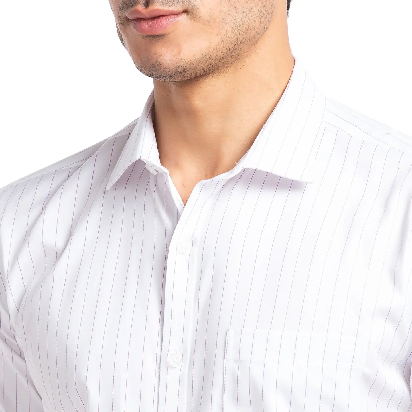 Men Slim Fit Blue Shirt