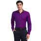 Men Slim Fit Violet Shirt