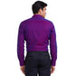 Men Slim Fit Violet Shirt