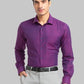 Men Slim Fit Fawn Shirt