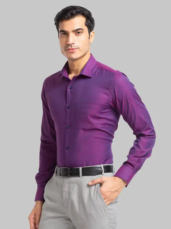 Men Slim Fit Fawn Shirt