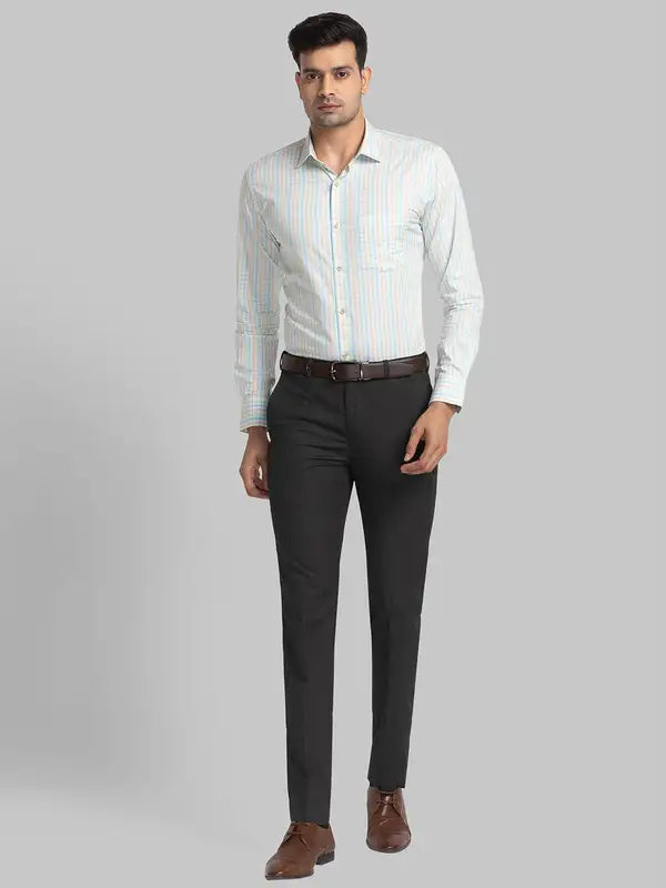 Men Slim Fit Red Shirt