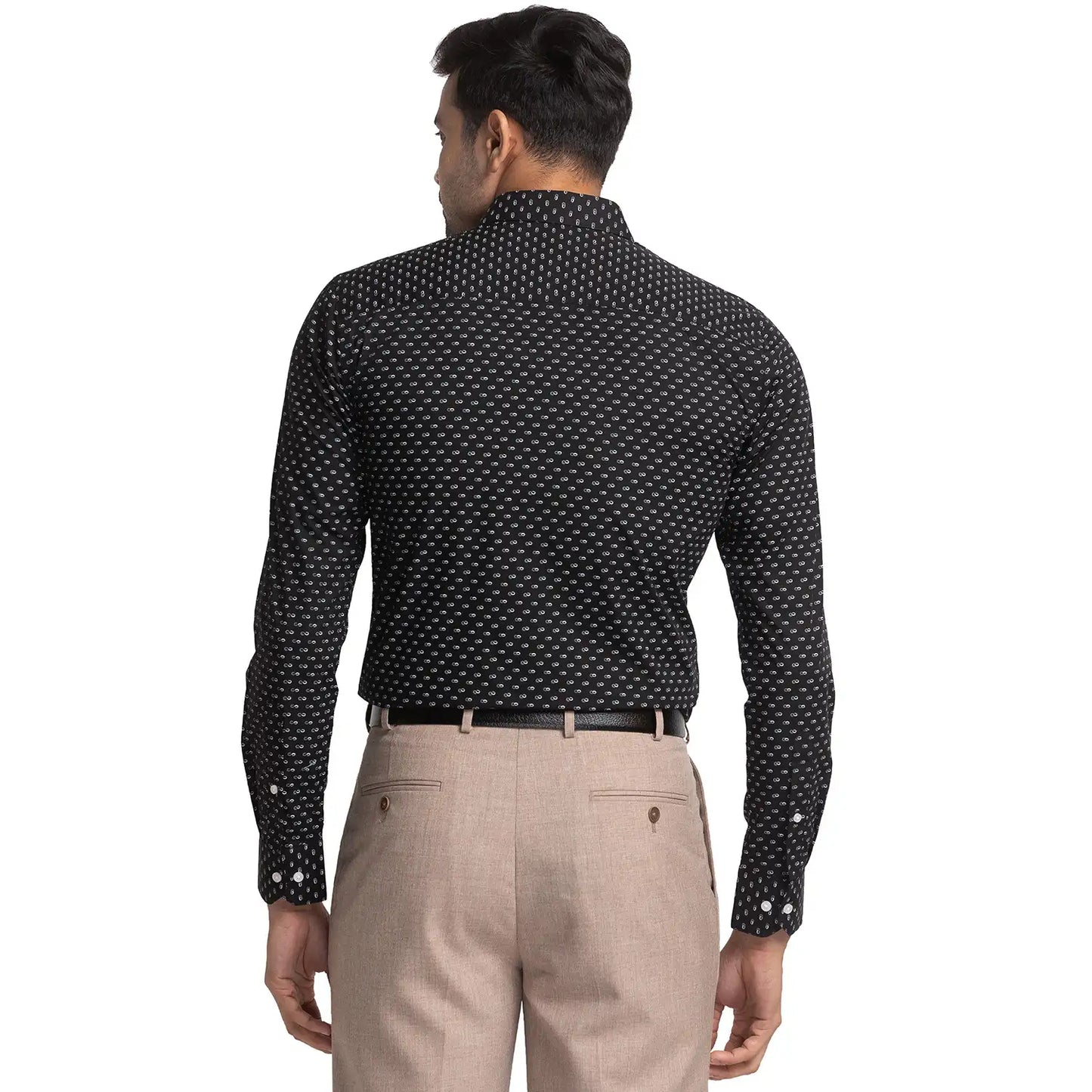 Men Slim Fit Light Blue Shirt