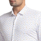 Men Slim Fit Light Teal Shirt
