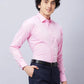 Park Avenue Men Blue Twill Slim Fit Cotton Blend Shirts