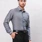 Men Blue Slim Fit Fil-A-Fil Cotton Shirts