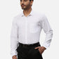 Men Petrol Slim Fit Solid Cotton Shirts