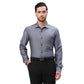 Men Violet Slim Fit Solid  Cotton   Shirts