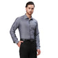 Men Violet Slim Fit Solid  Cotton   Shirts