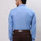 Men Grey Slim Fit Fil-A-Fil Cotton Shirts