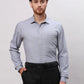 Men Grey Super Slim Fit Solid Polyester Blend Trouser
