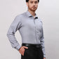 Men Grey Super Slim Fit Solid Polyester Blend Trouser
