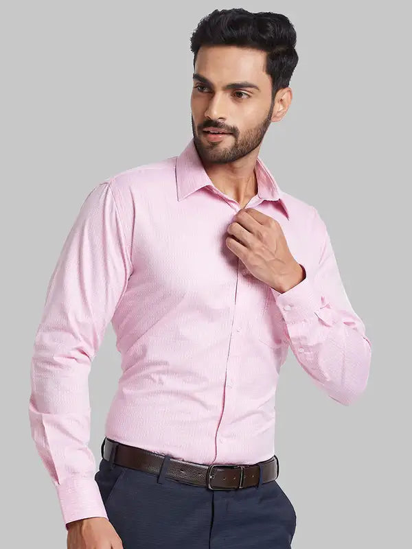 Men Slim Fit Green Shirt