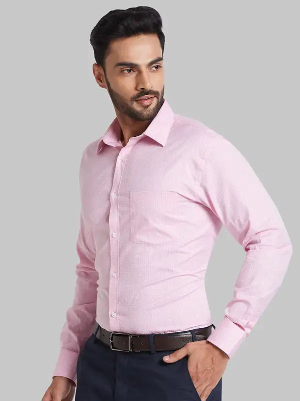 Men Slim Fit Green Shirt