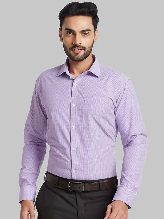 Men Slim Fit Blue Shirt