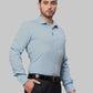 Men Slim Fit Orange Shirt