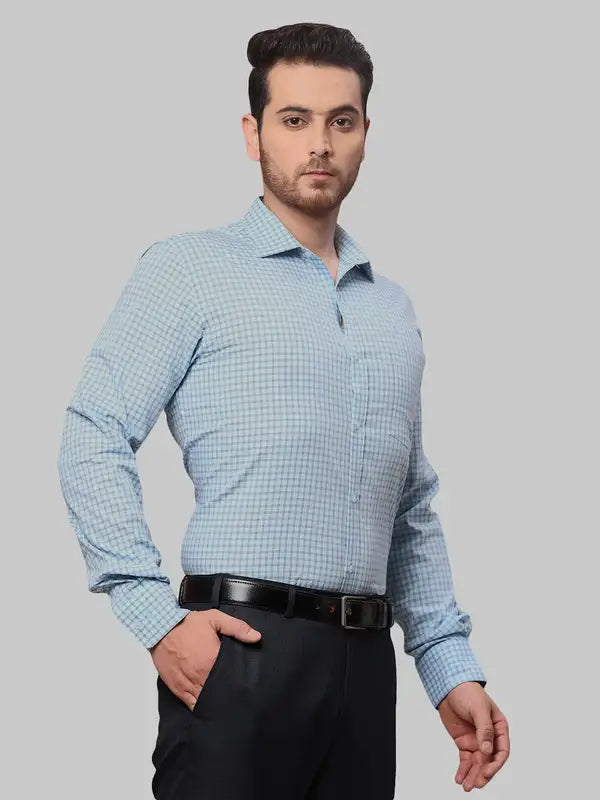 Men Slim Fit Orange Shirt