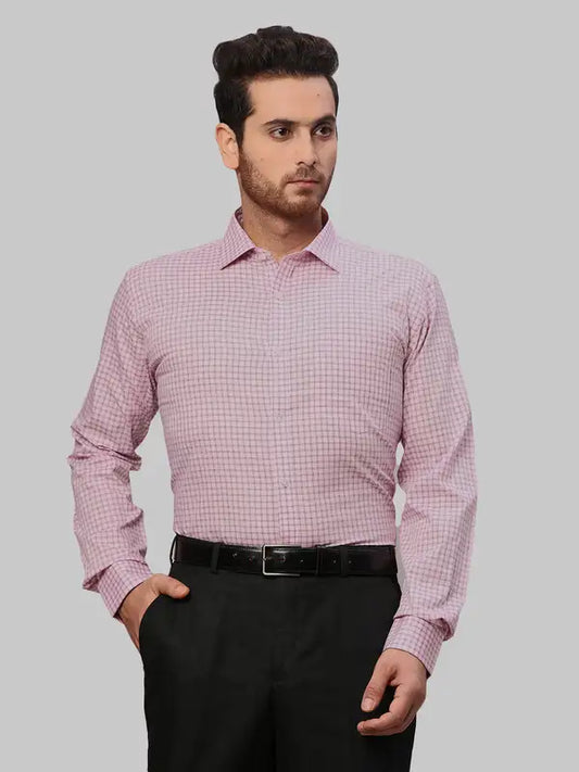 Men Slim Fit Yellow Shirt