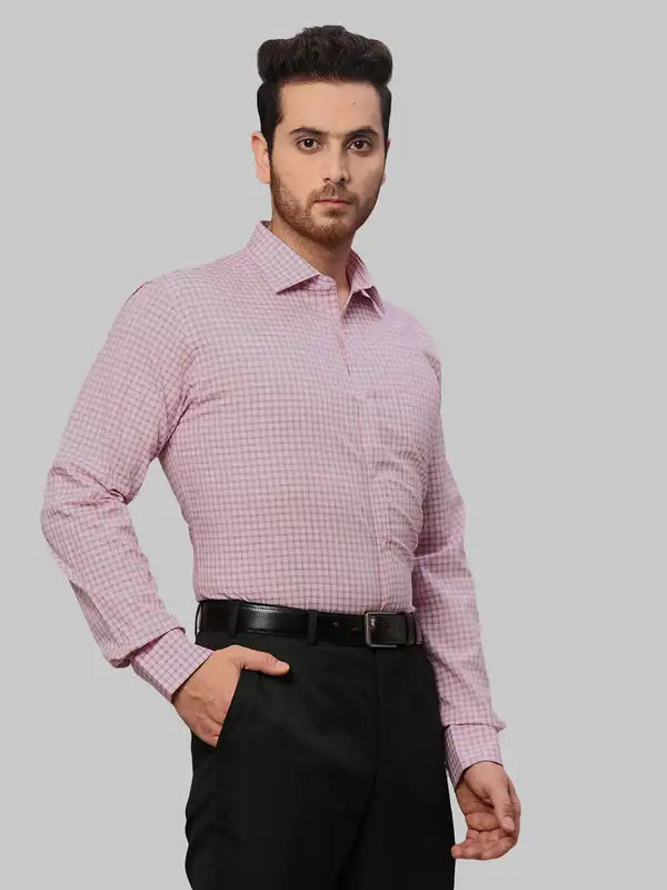 Men Slim Fit Yellow Shirt